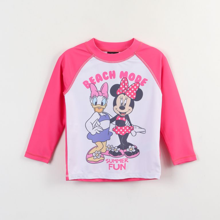 Polera UV Nina Blanco Daisy & Minnie Minnie Blanco 2