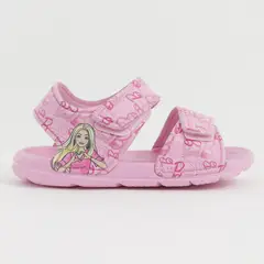 BARBIE - Sandalia Niña Rosa Full Print Logo