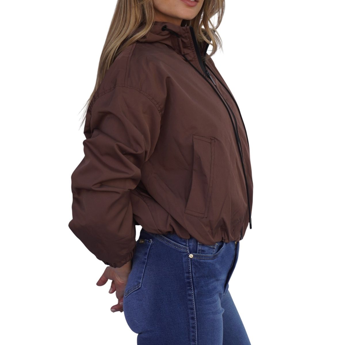 DIVINO JEANS - Chaqueta Ely III Cafe Divino Jeans