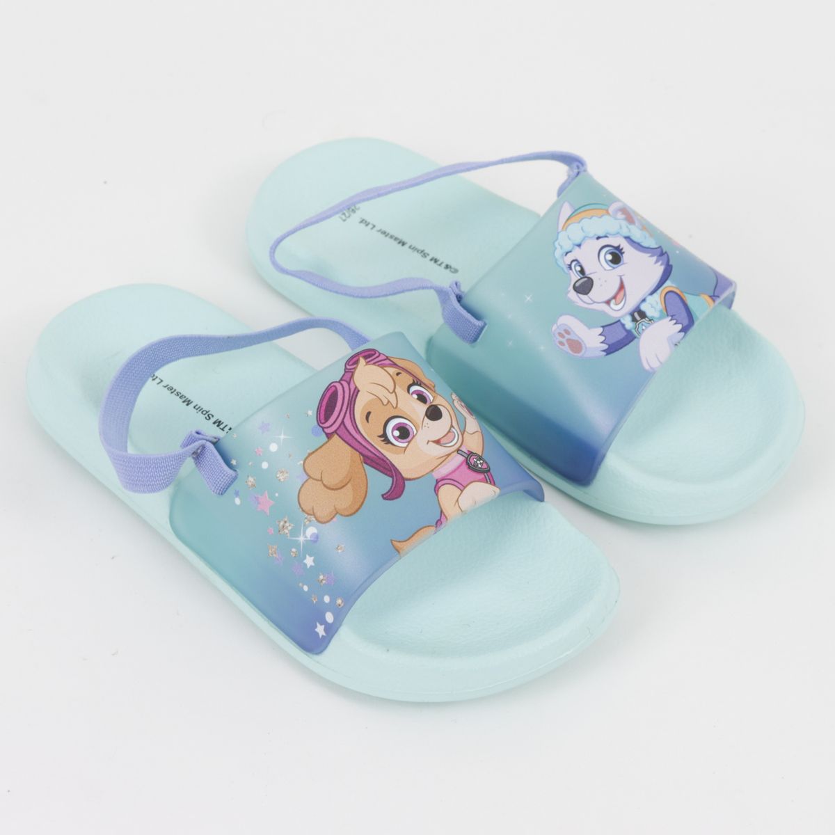 PAW PATROL - Sandalia Slide Niña Celeste Skye & Everest Paw Patrol