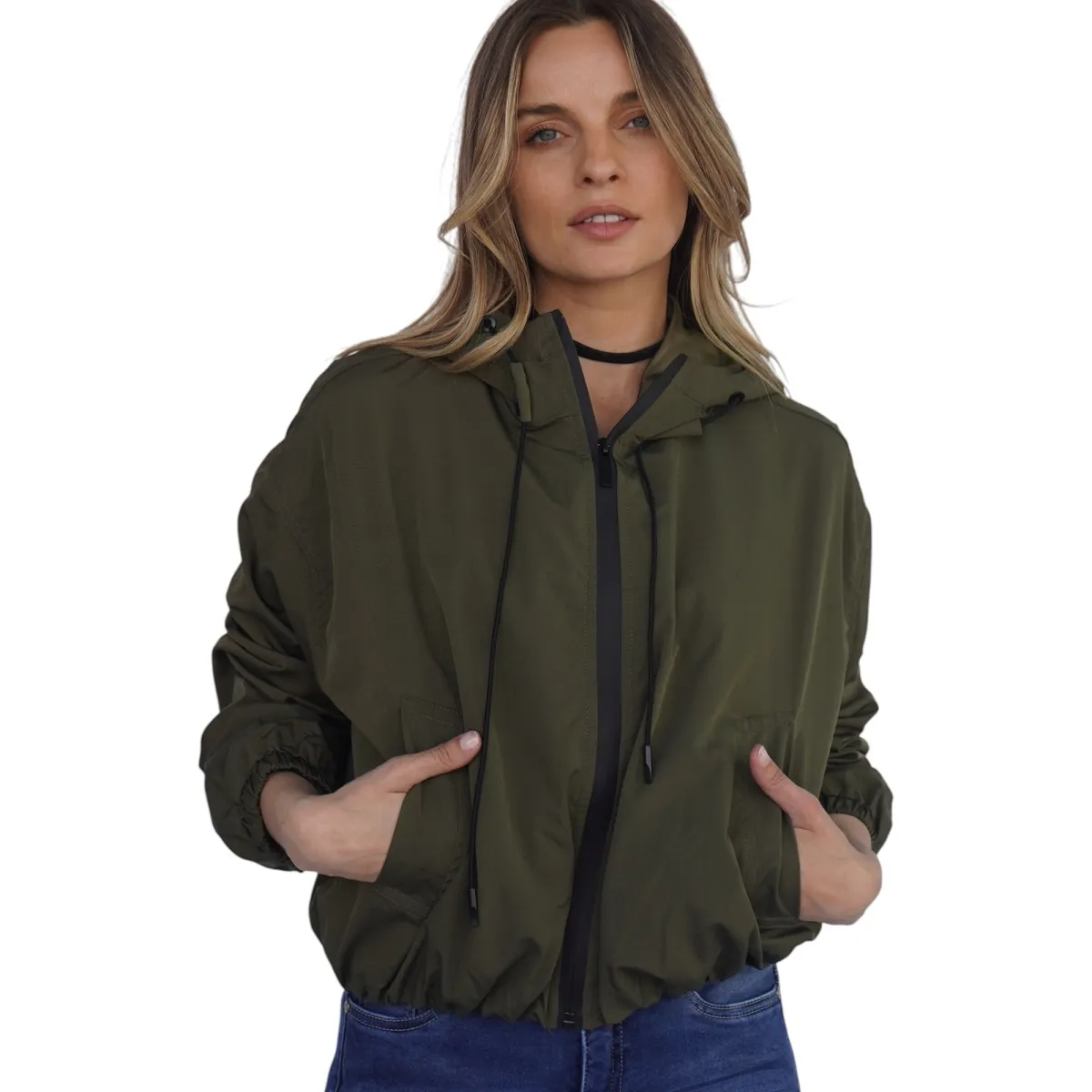 DIVINO JEANS - Chaqueta Ely IV Verde Divino Jeans
