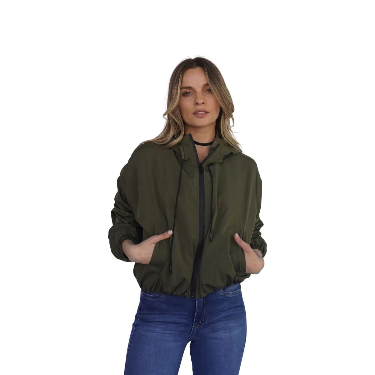 DIVINO JEANS - Chaqueta Ely IV Verde Divino Jeans
