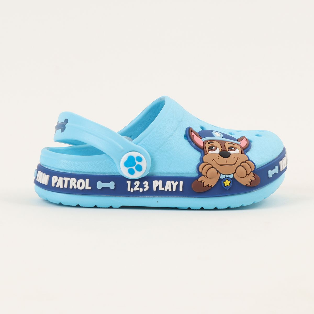 PAW PATROL - Zueco Niño Celeste 1,2,3 Play Paw Patrol