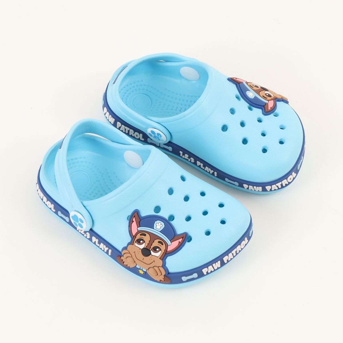 PAW PATROL - Zueco Niño Celeste 1,2,3 Play Paw Patrol