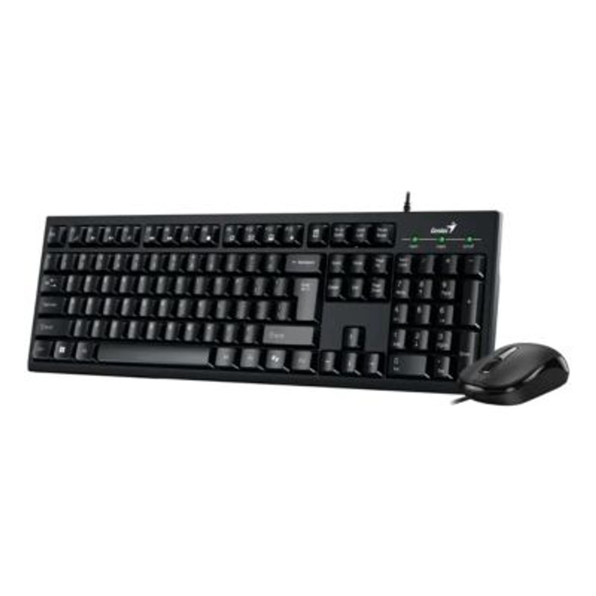 GENIUS - Kit Teclado Y Mouse Genius Usb KM-100SE Español Mouse Negro Teclado Negro