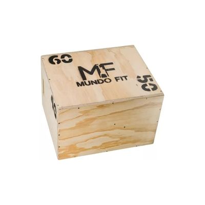 Imagen 2 del producto Cajón Pliométrico Mundofit 60x50 Ejercicios Crossfit Gym