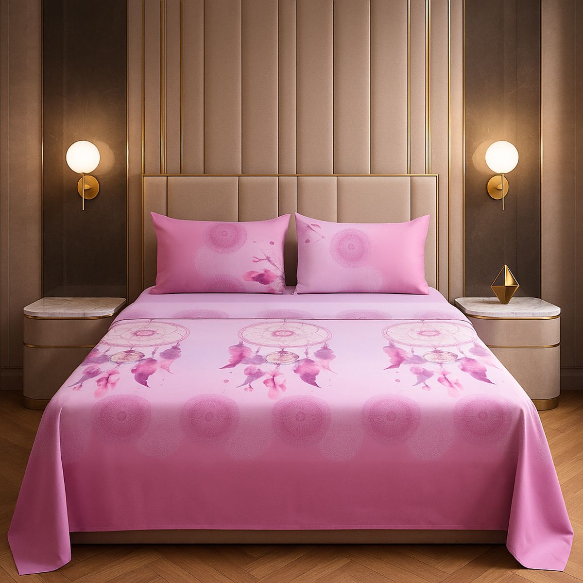 ARMONIA - Sábanas clásicas KING 2½ P versión 770 144 hilos