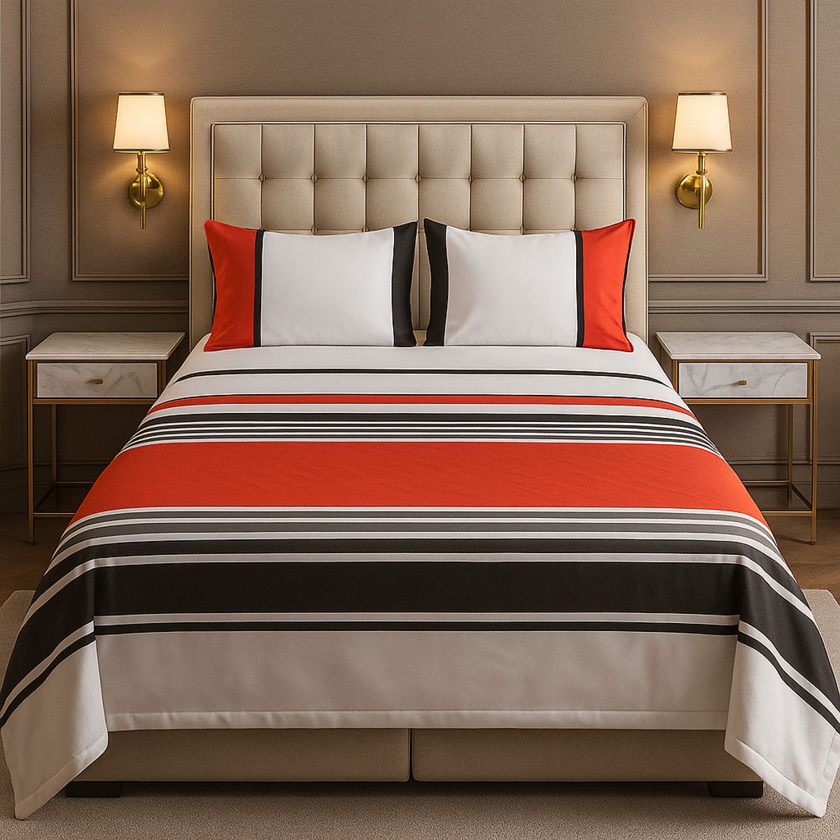 ARMONIA - Sábanas clásicas edición 762 KING 2½ P 144 hilos