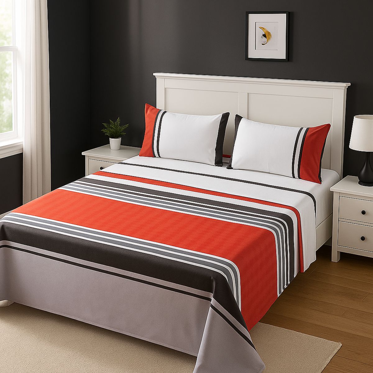 ARMONIA - Sábanas clásicas modelo 766 KING 2½ P 144 hilos