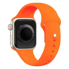 KBOD - Correas Para Apple Watch Silicone Loop De 42-44-45-49mm Naranja