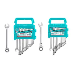 TOTAL TOOLS - Set Llaves 24 piezas Cromo Vanario Total