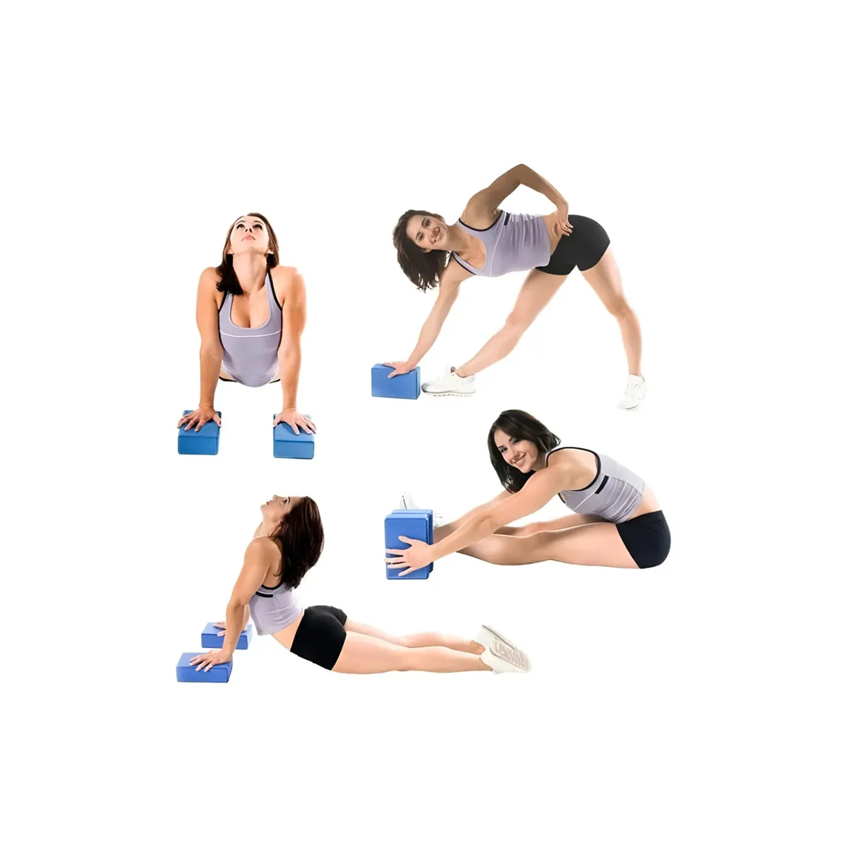 GENERICO - Cubo Bloques De Yoga Flexibilidad Equilibrio Postura