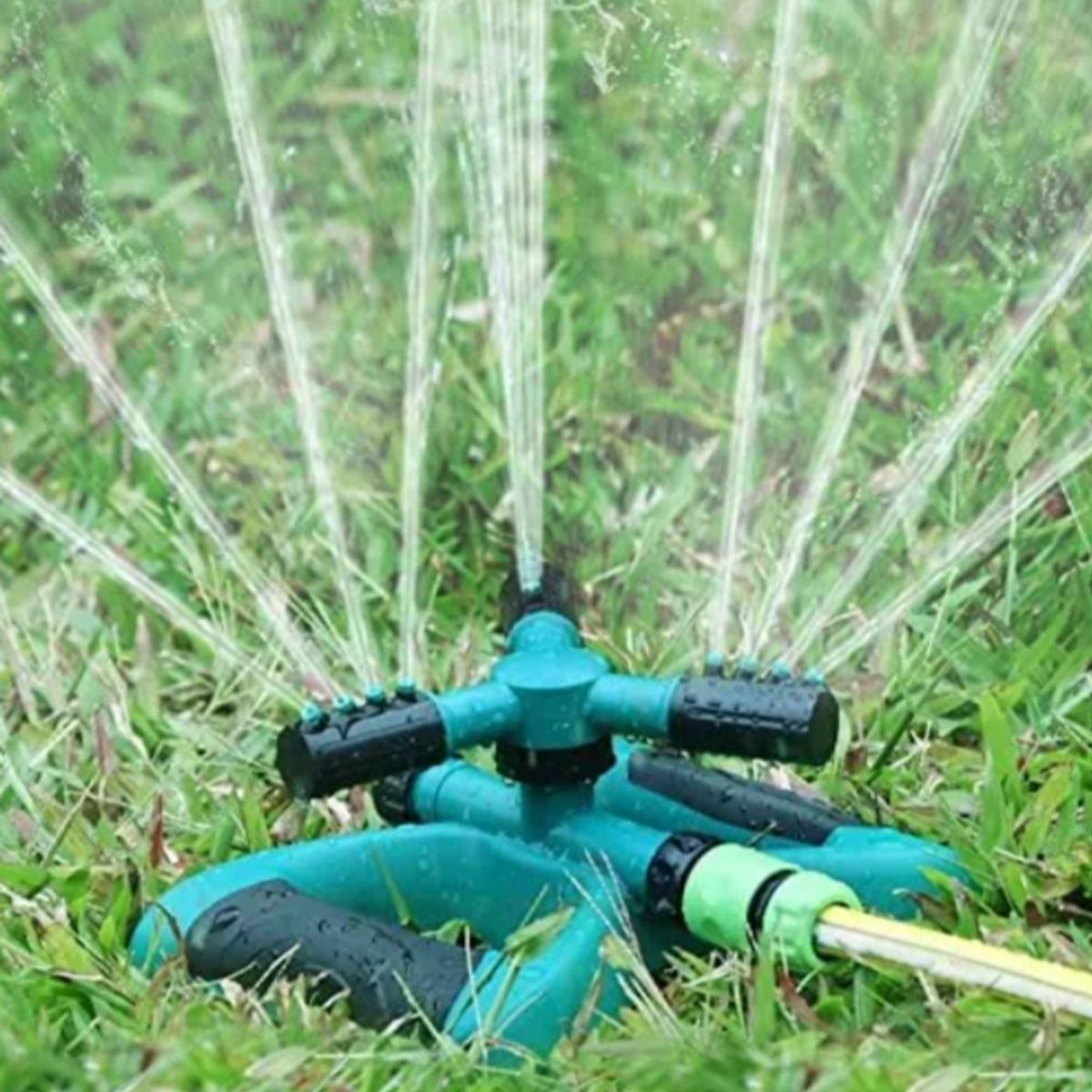 GENERICO - Aspersor Riego Automático Césped Jardín Regador Giratorio