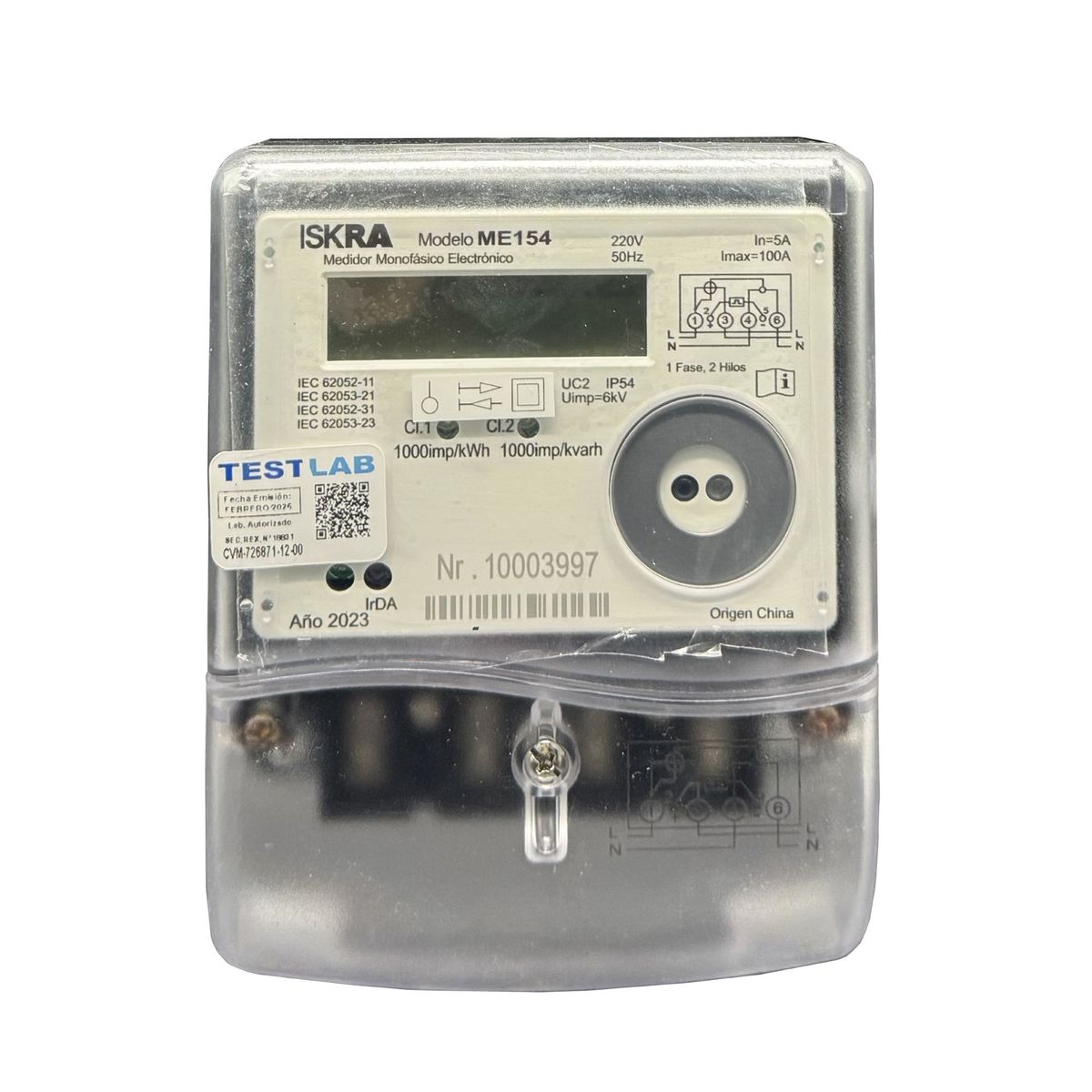 GENERICO - Medidor Digital Monofásico Bidireccional Sistema Solar