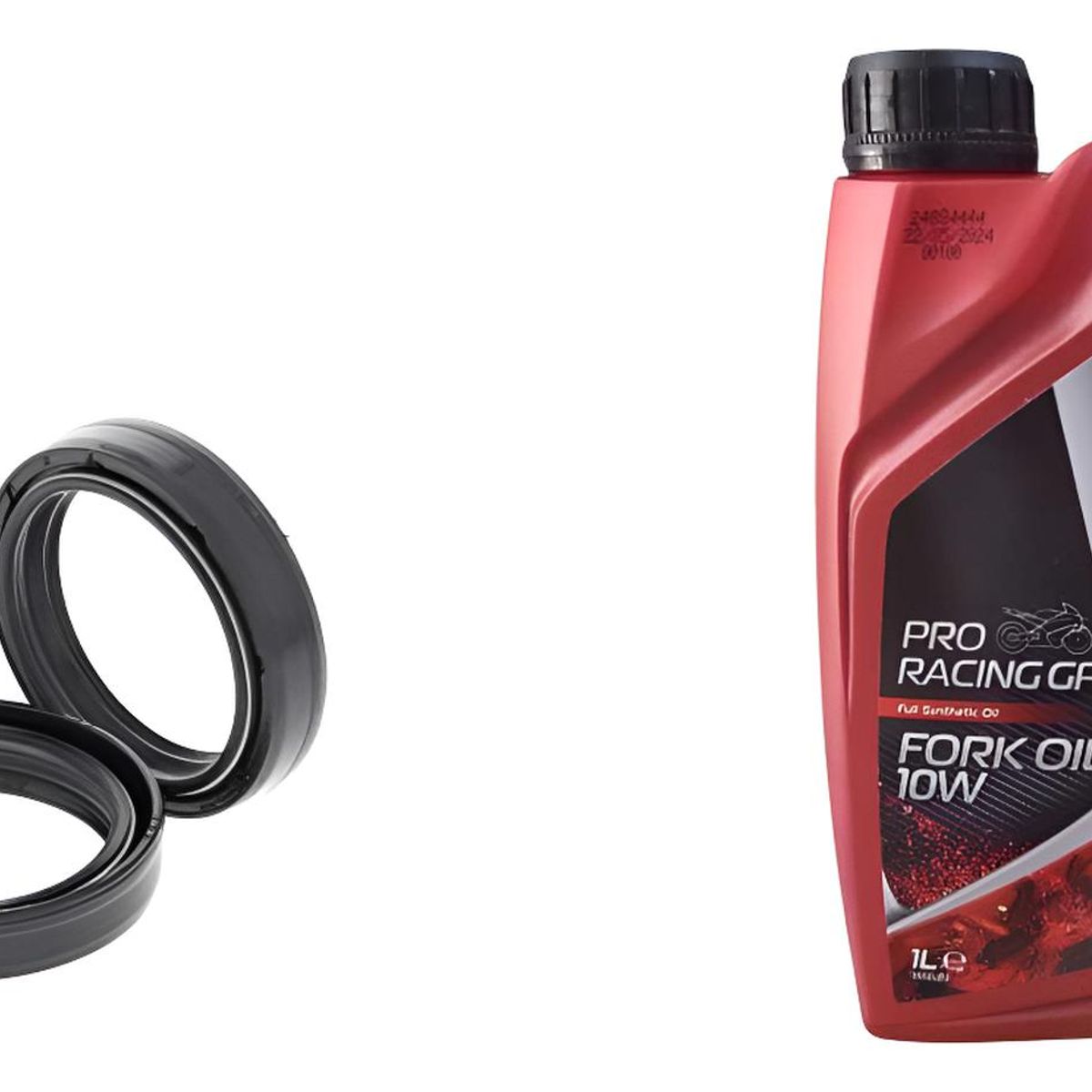 GENERICO - Kit Retenes Telescopicas + Liquido 10w Yamaha R15 V3 - V4