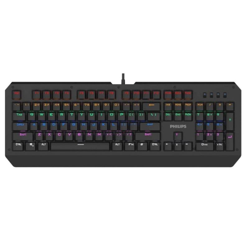 PHILIPS - Teclado Gamer Mecánico Alámbrico RGB G413 SPK8413 PHILIPS