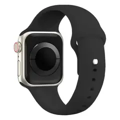 KBOD - Correas Para Apple Watch Silicone Loop De 42-44-45-49mm Negro