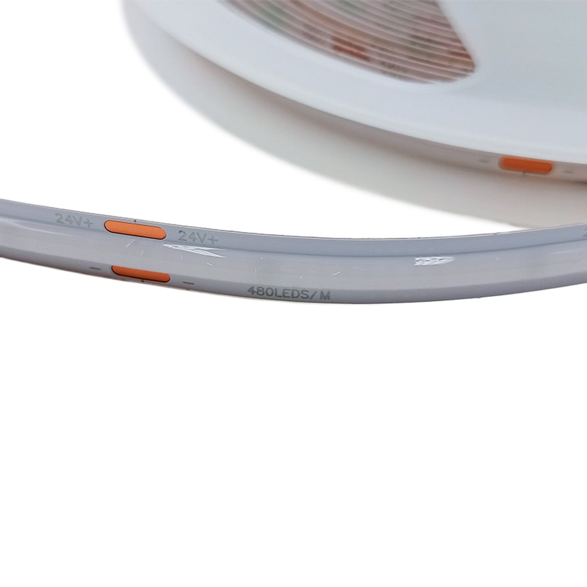 STOREFIX - TIRA LED COB SIN DEMARCACION 24V LUZ VERDE DE USO INTERIOR - (Rollo 5 mts)