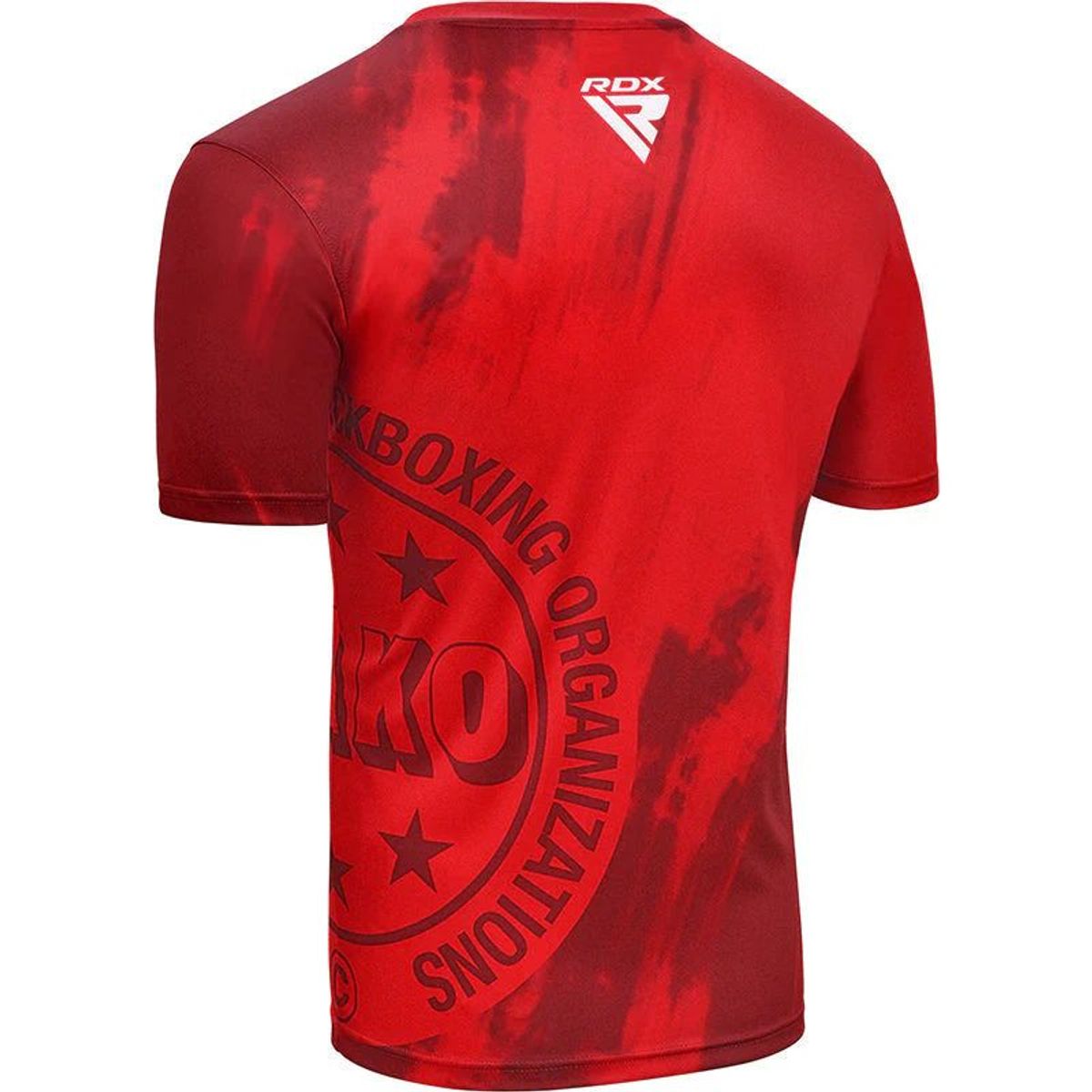 RDX - Polera Competicion Boxeo y Artes Marciales Wako Rojo L