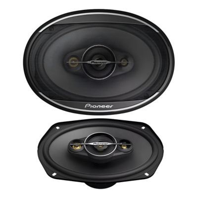 Parlantes Ovalados Ts-a6968s Color Negro