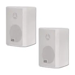GENERICO - Altavoces De 2 Vías Aa351w + Audio Acústico + Bajos Potentes Blanco NUEVO