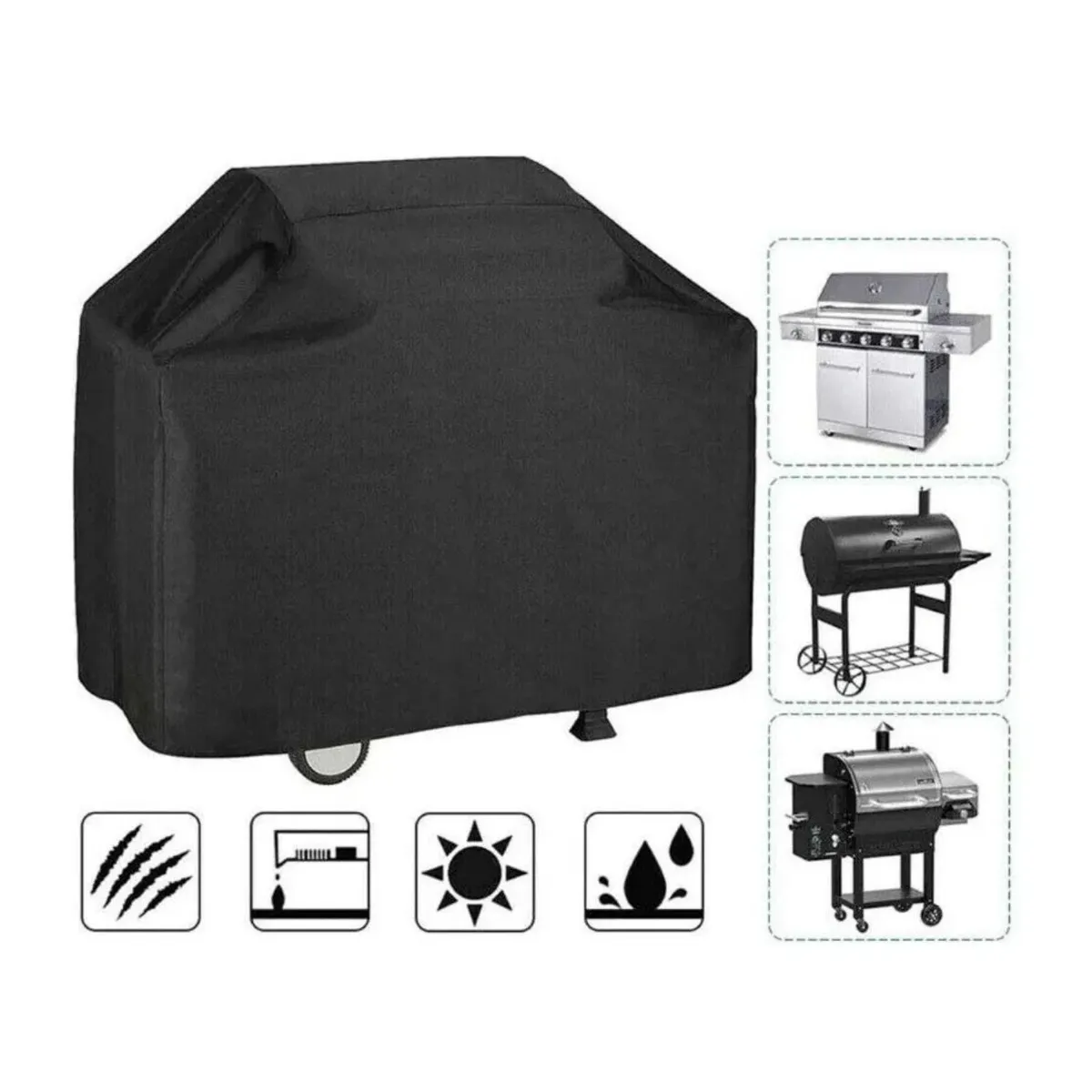 BABYLUNA - Funda Cobertor Premium para Parrillas o Asador Impermeable