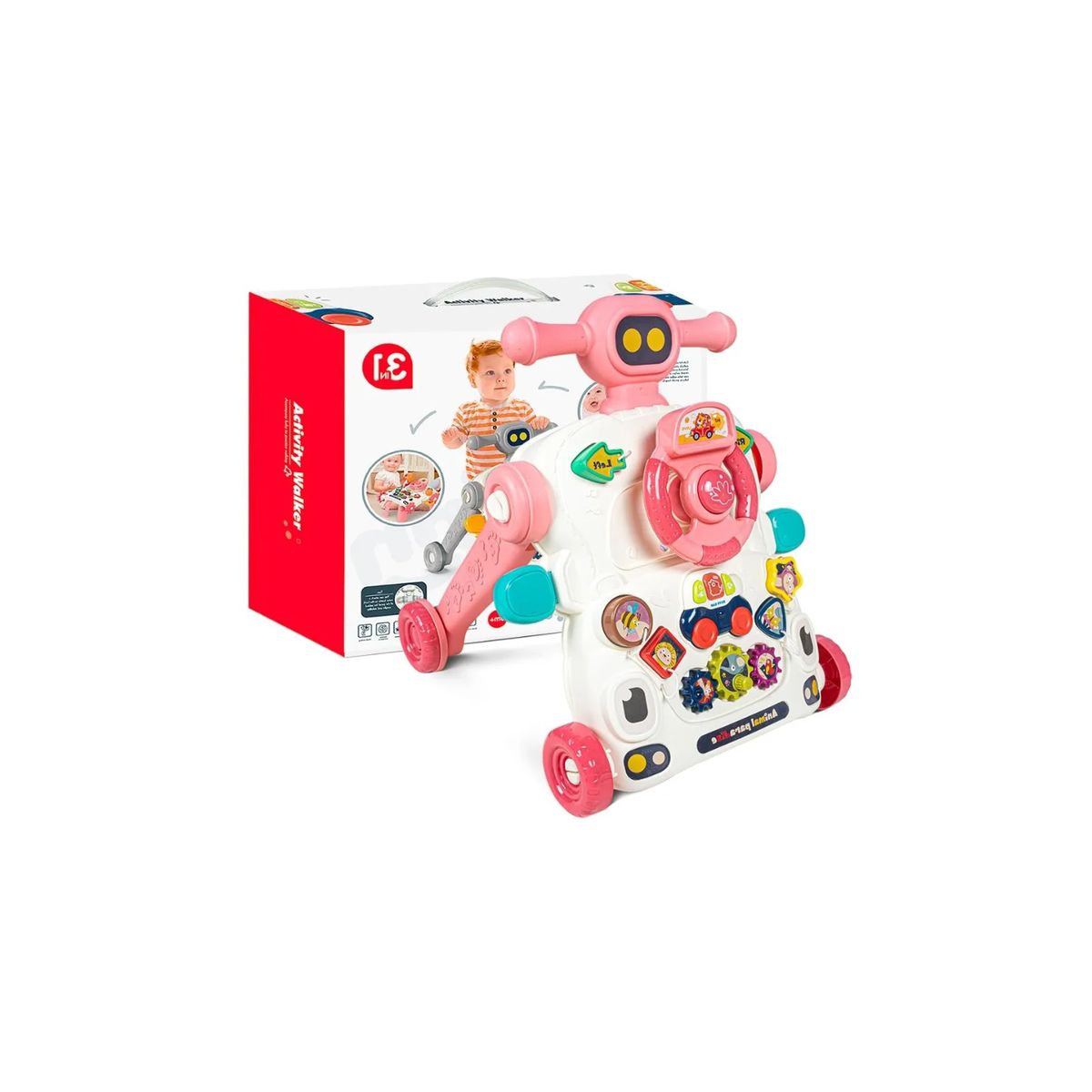 GENERICO - Caminadora 3en1 Bebe Andadera Correpasillos Andador Caminado