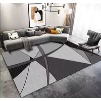 ALFOMBRA PARA LIVING ANTIDESLIZANTE CON DISEÑOS TRIDIMENCIONALES