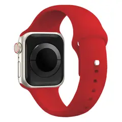 KBOD - Correas Para Apple Watch Silicone Loop De 42-44-45-49mm Rojo