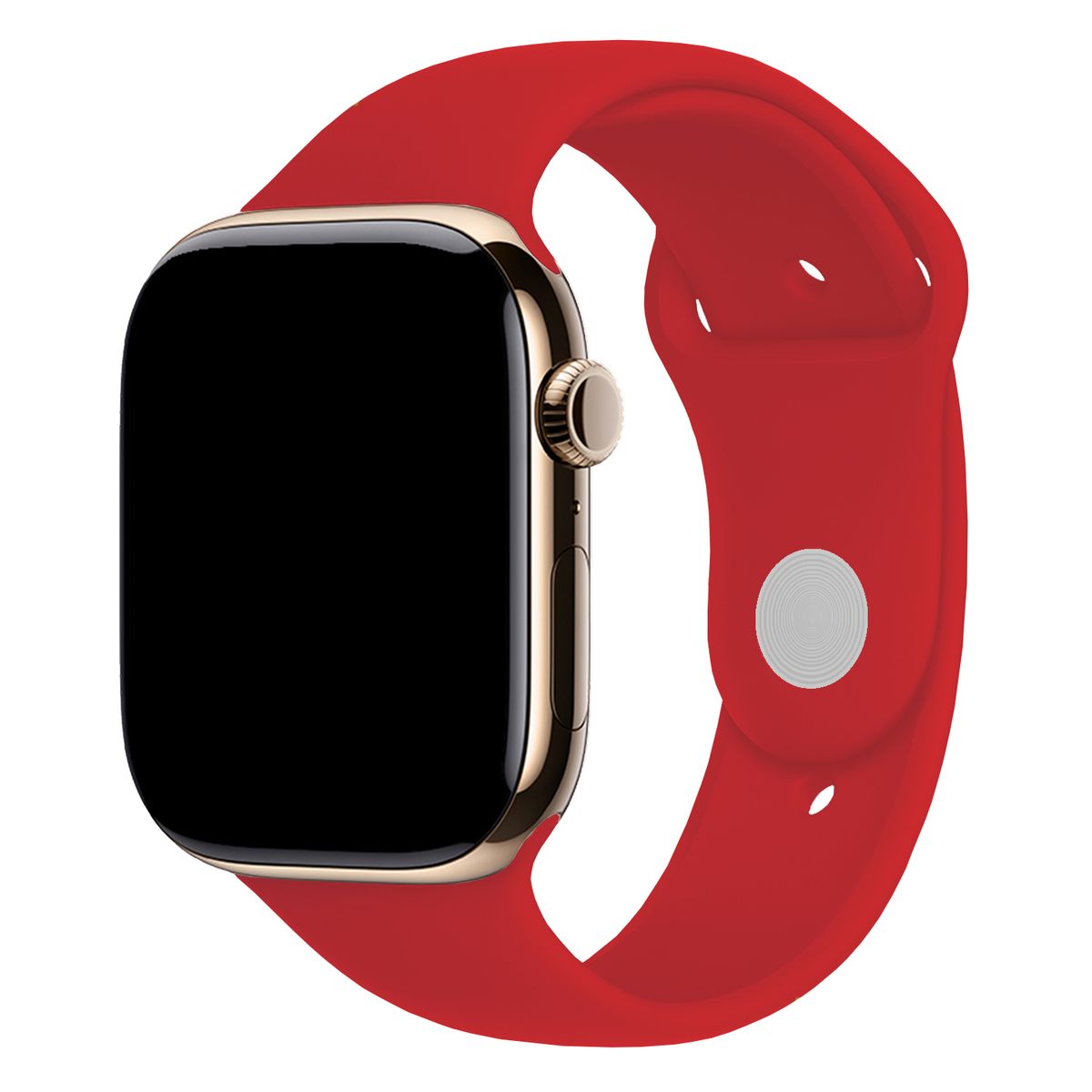 KBOD - Correas Para Apple Watch Kbod Silicone Loop De 42-44-45-49mm Rojo