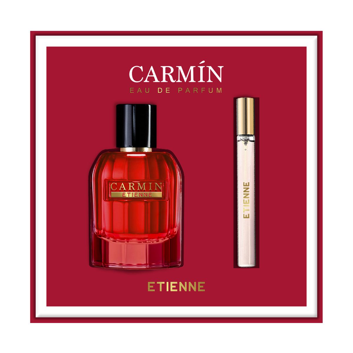 ETIENNE - Etienne Eau The Parfum Carmín 80 ml + Perfumero 10 ml