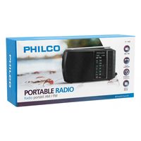 Radio Portátil Philco Icx40 Am/fm 2 Bandas Color Negro