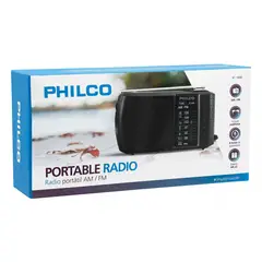 GENERICO - Radio Portátil Philco Icx40 Am/fm 2 Bandas Color Negro