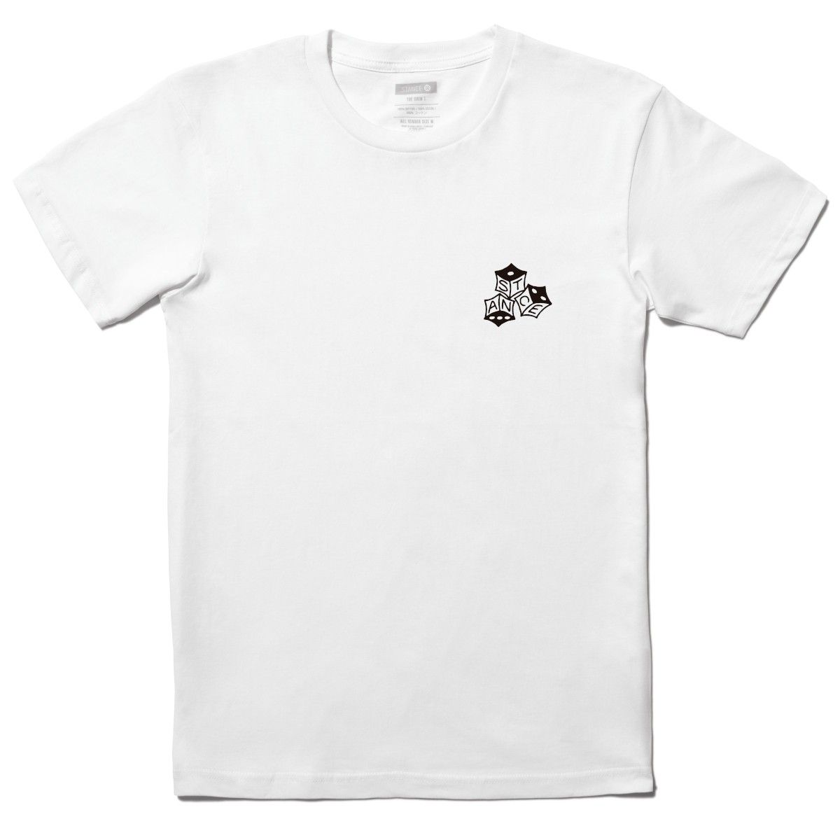 STANCE - Polera Stance High Roller White