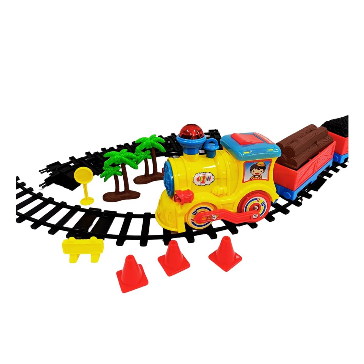 GENERICO - Juguete Tren Eléctrico Para Niños Con Sonidos