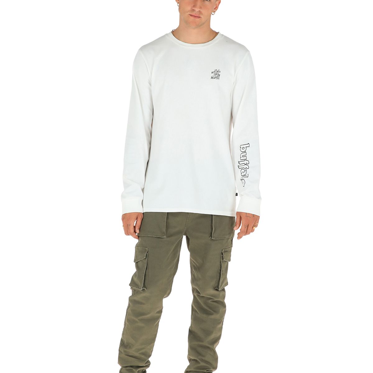 BUFFALO CHILE - Pantalon Cargo Mujo Hombre Buffalo