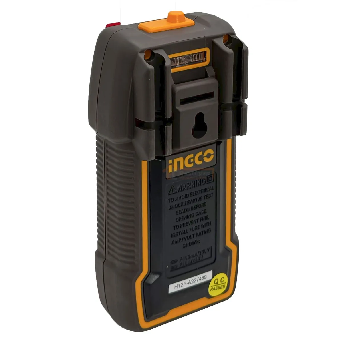 INGCO - Tester Amperimetro Multimetro Digital 600v Profesional
