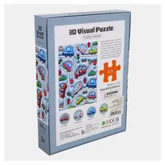 GENERICO - Rompecabezas 3d Infantil Trafico Para Niños