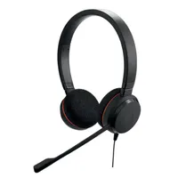 Audífono Evolve Duo 20 MS Stereo USB-CA Negro