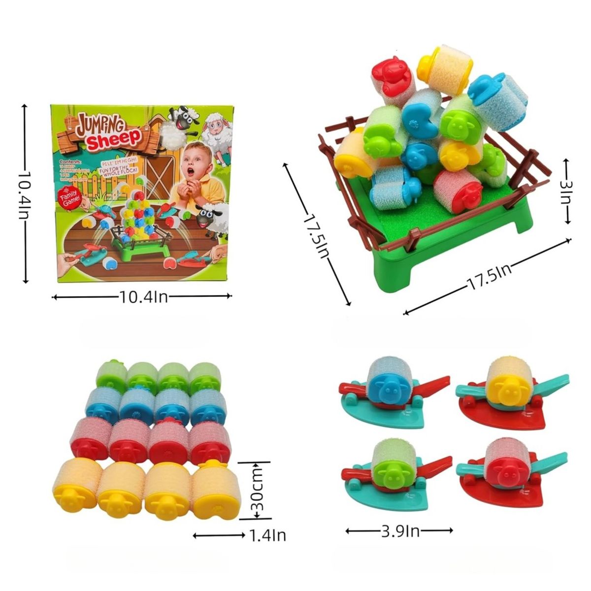 GENERICO - Juego De Mesa Familiar Oveja Saltarin