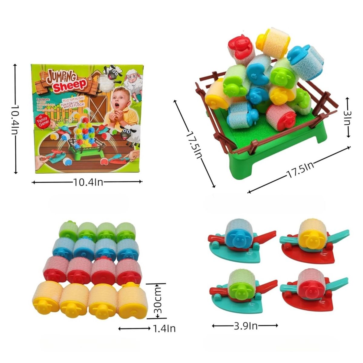 GENERICO - Juego De Mesa Familiar Oveja Saltarin