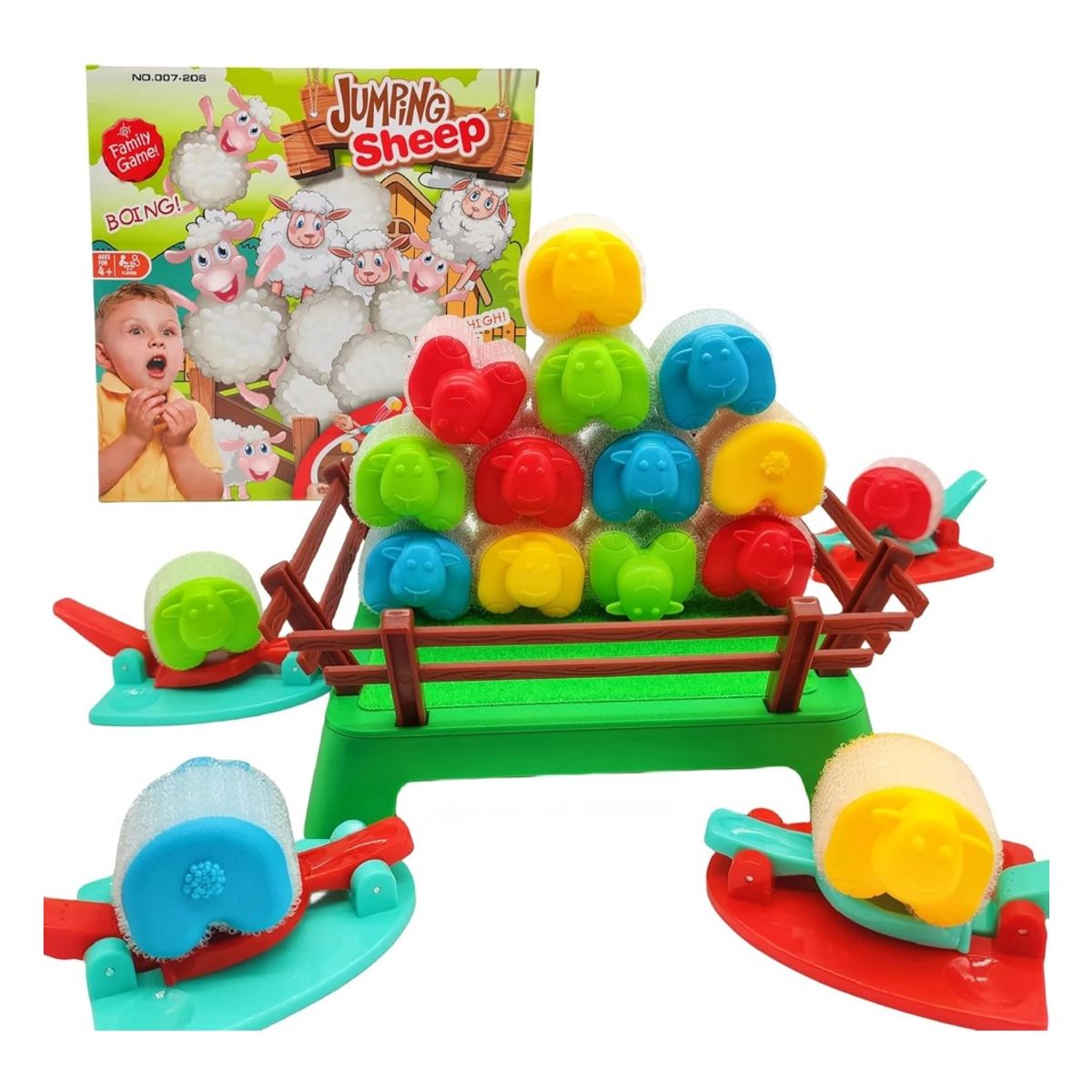 GENERICO - Juego De Mesa Familiar Oveja Saltarin