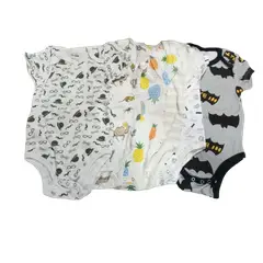 GENERICO - Pack de 6 bodys para bebé de 12 meses