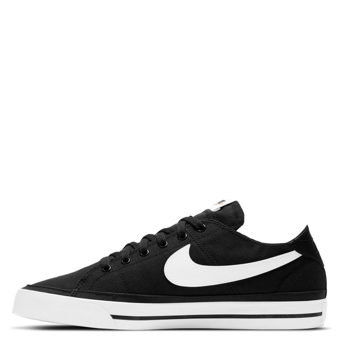 NIKE - Court Legacy Canvas Zapatilla Urbana Hombre Negro Nike