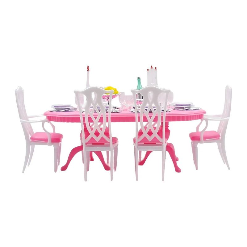 GENERICO - Juguete Playset Comedor Para Muñecas Y Accesorios