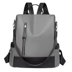 GENERICO - Mochila Antirrobo Nailon Impermeable Para Mujer