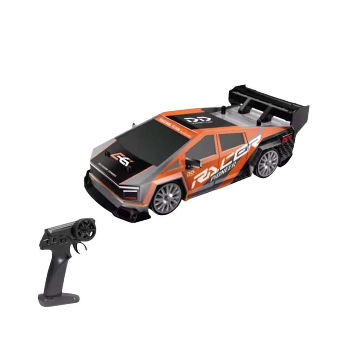 DRIFT - auto drift CyberTruck escala 1 :24 Racing control remoto naranjo