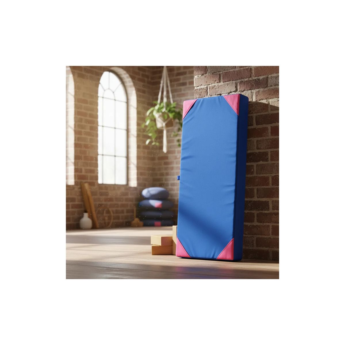 GENERICO - Colchoneta Lona Oxford 100x50x4cm Deportiva Densidad 60