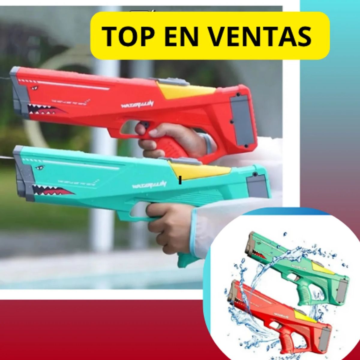 MOVI - Pistola de agua Blaster