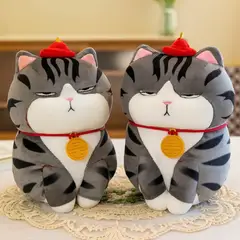 GENERICO - Peluche Suave Gato Emperador Enojado